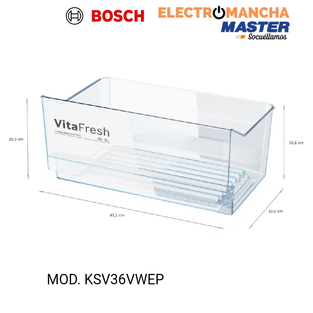 FRIGO 1 PUERTA BOSCH KSV36VWEP 1,86*60 BLANCO E 8