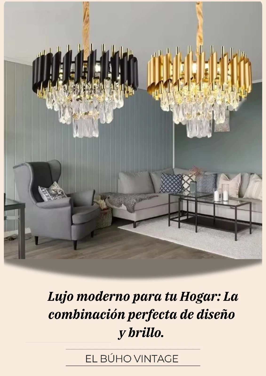 Lámpara Candelabro 40cm