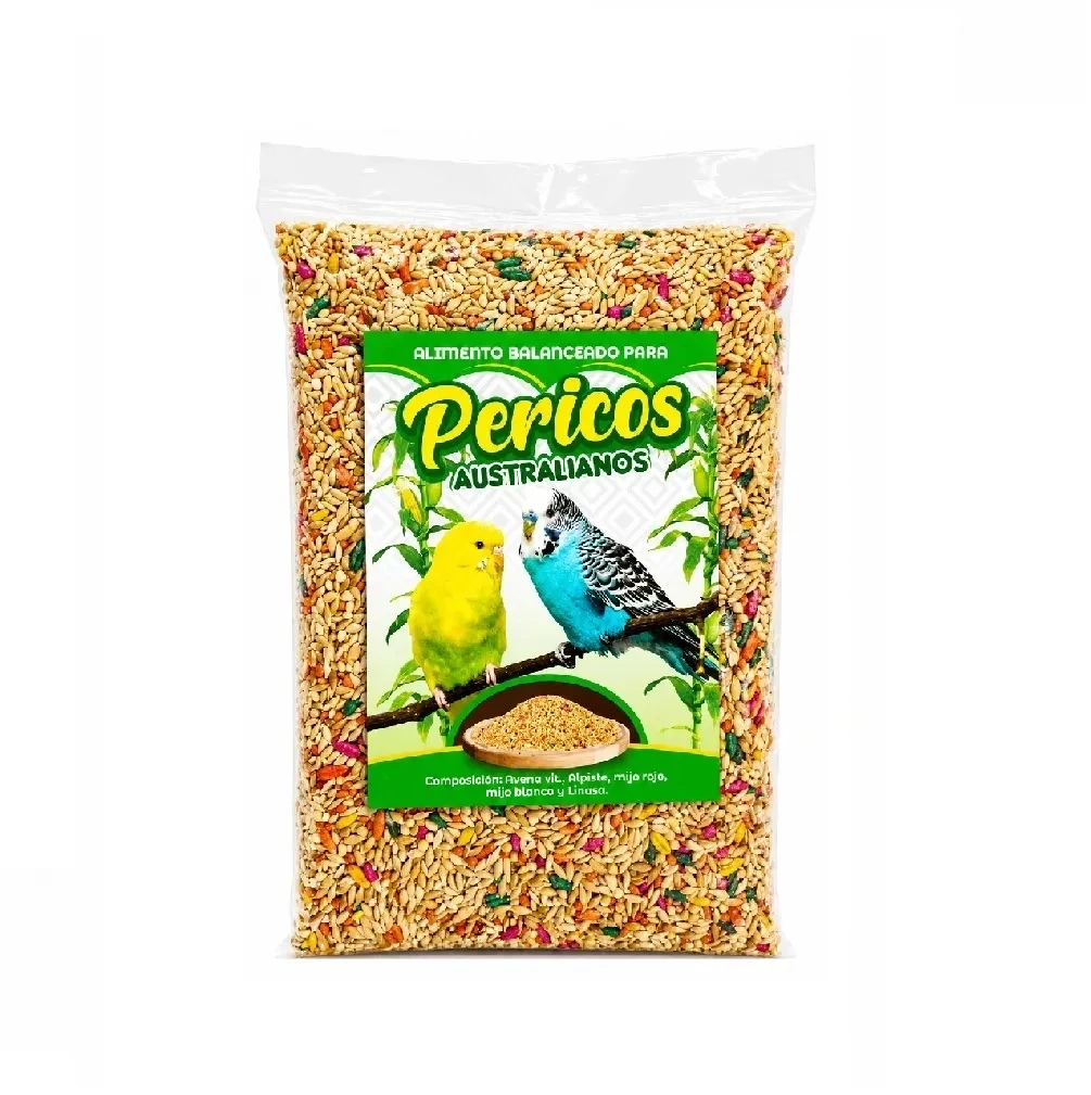 Alimento Balanceado Para Aves Pericos Australianos X 250 Gramos