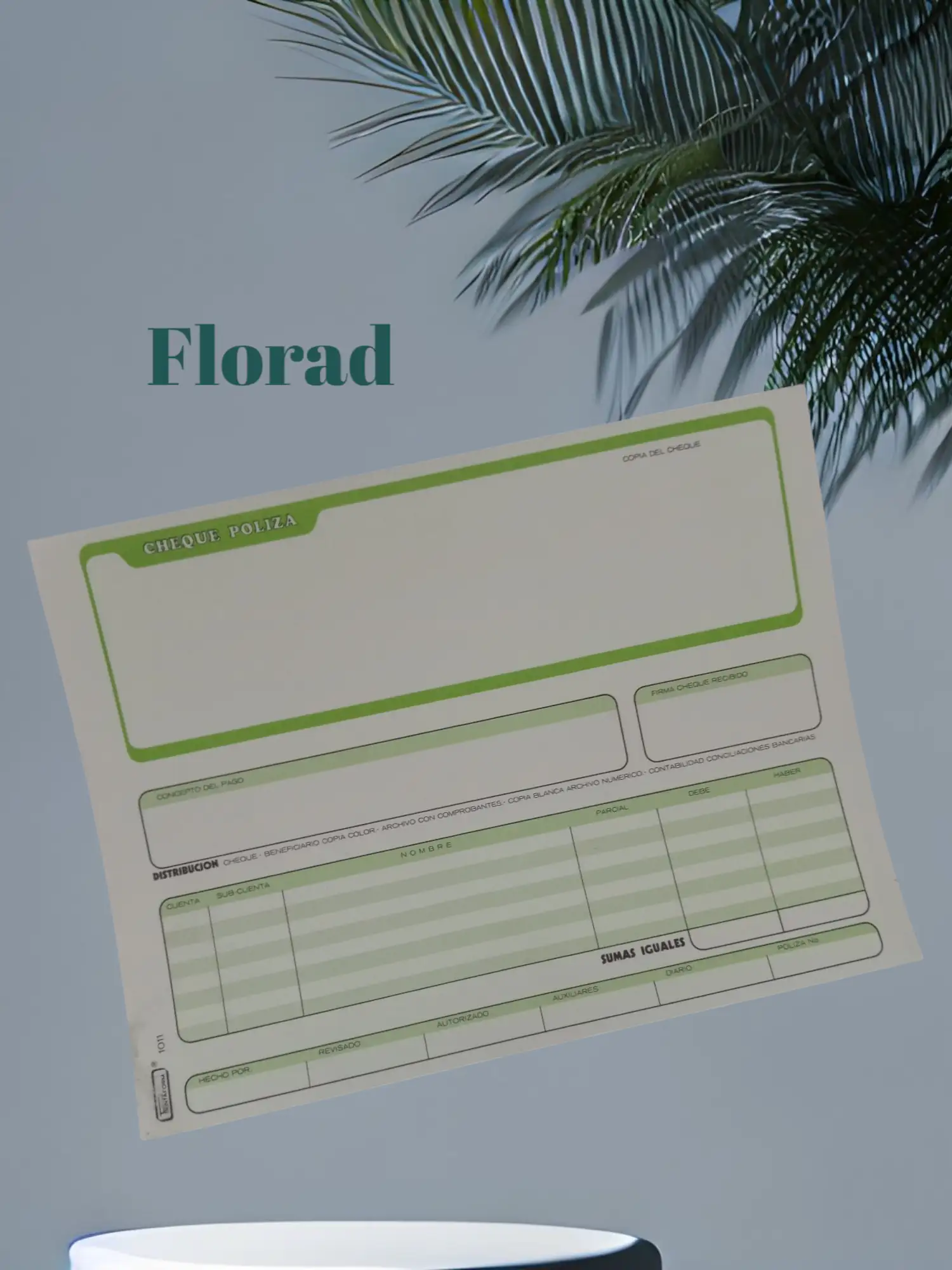 Cheque póliza
