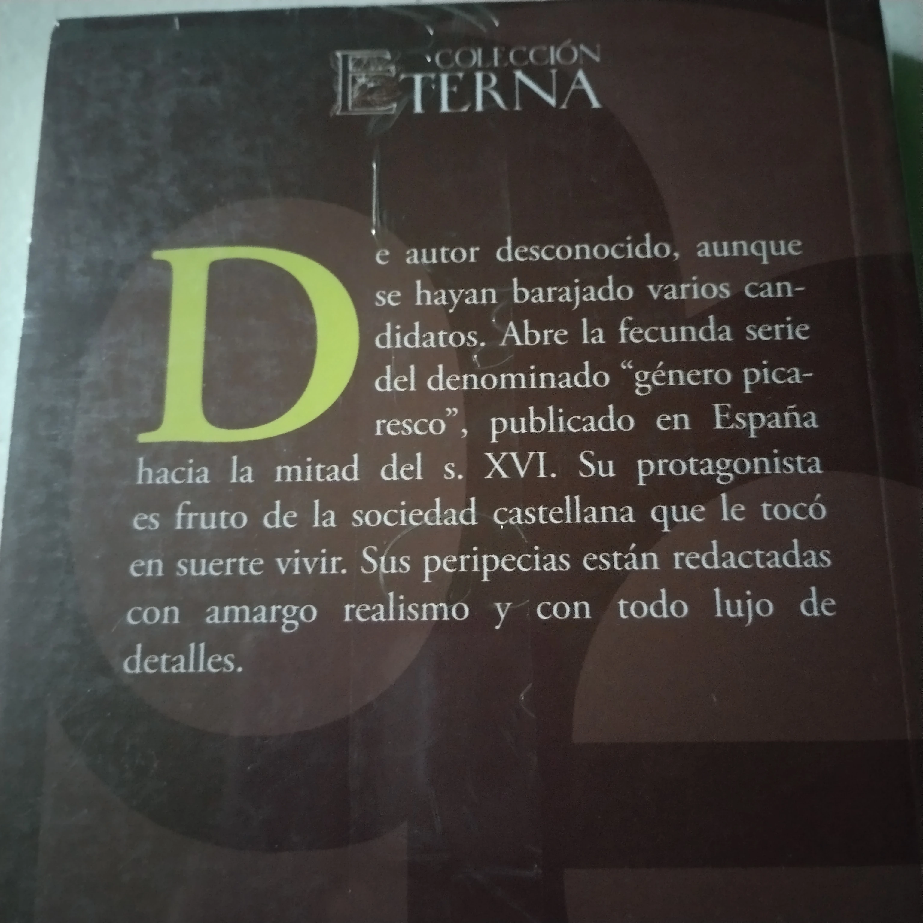 Lazarillo de Tormes, nuevo  2