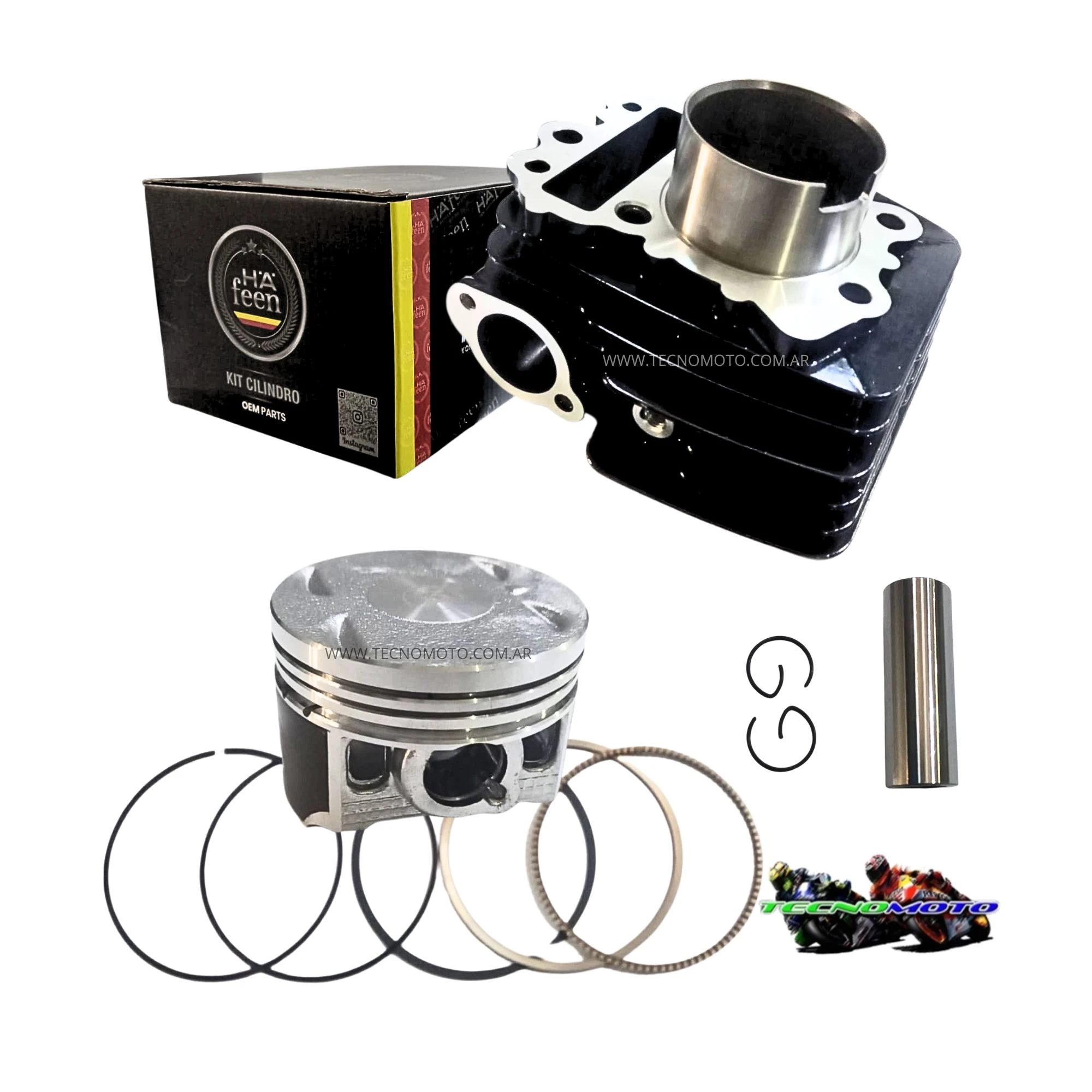 CILINDRO C/KIT BAJAJ 135 ROUSER 54.00MM-48704
