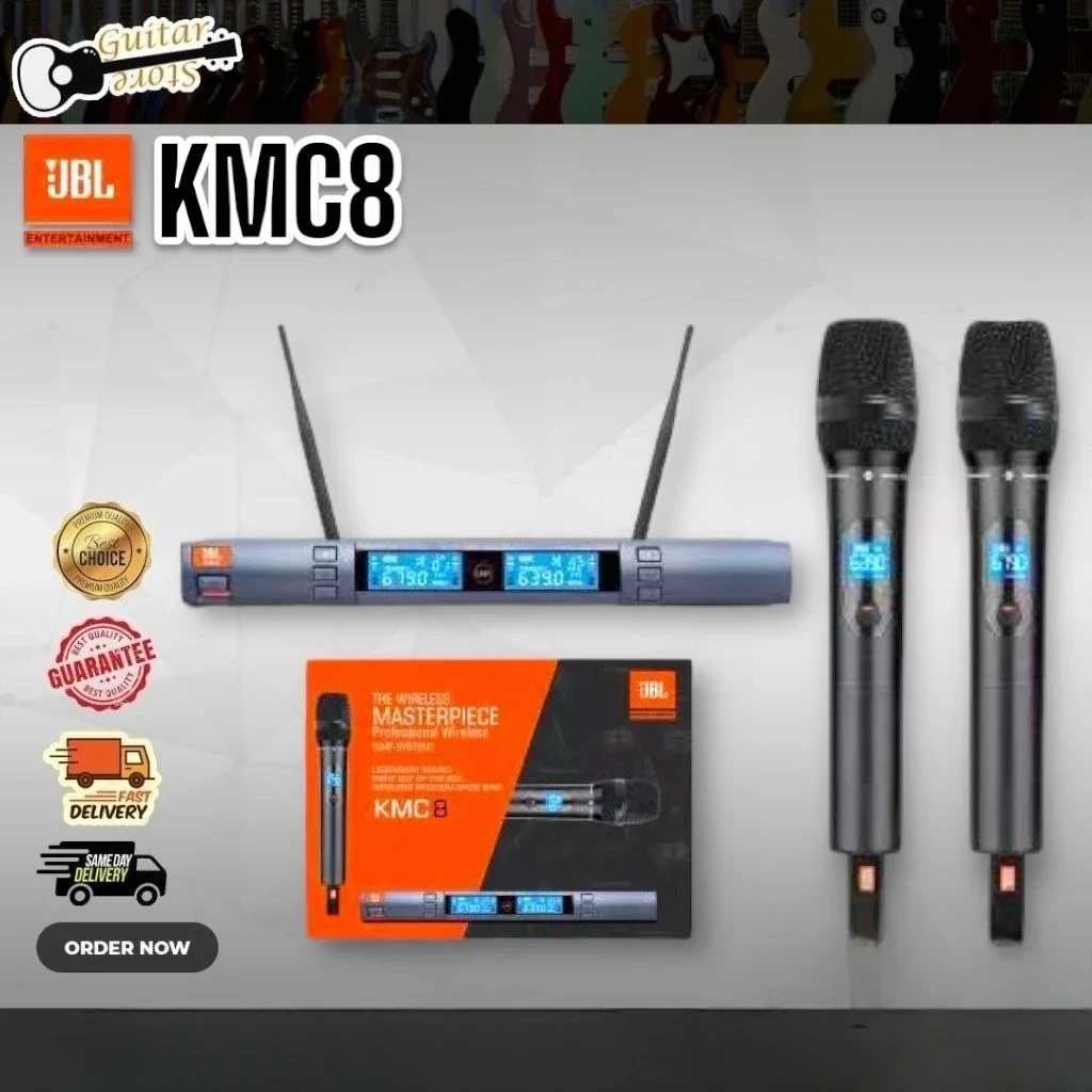 Micrófono inalámbrico profesional JBL KMC 8