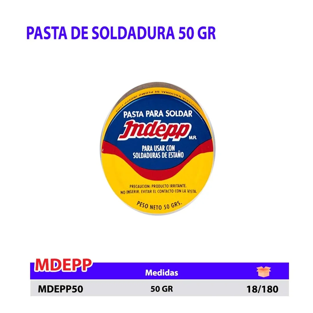 PASTA DE SOLDADURA 50 GR