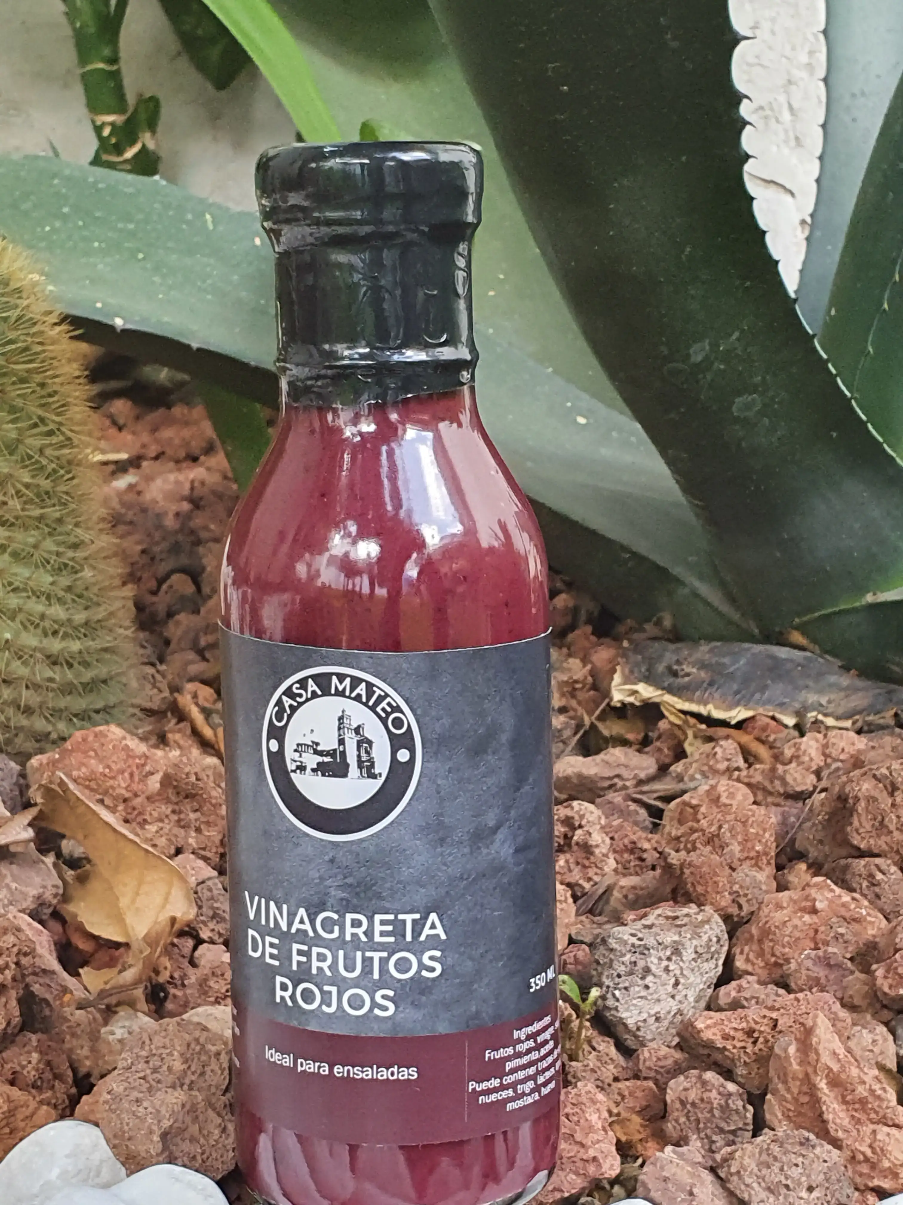 Vinagreta frutos rojos Casa Mateo 350ml