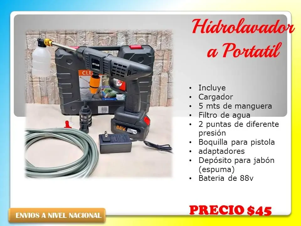 Hidrolavadora para carro 2