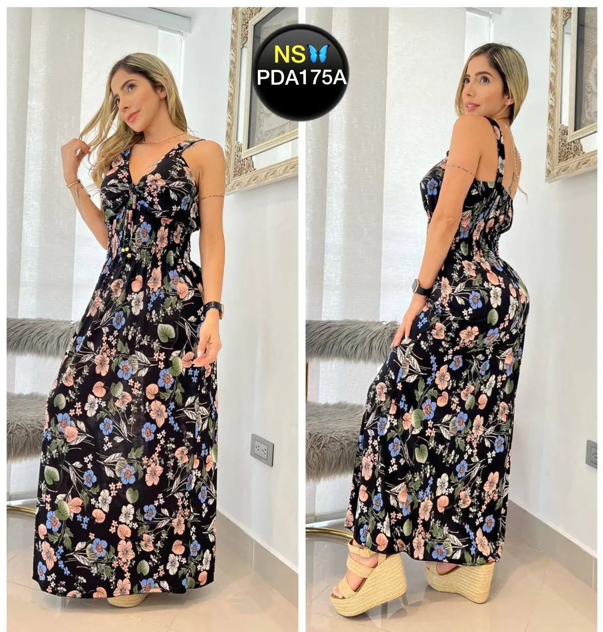 VESTIDO DAMA TALLA ÚNICA L  6