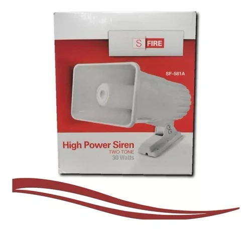 SFIRE SF-581A - Sirena de 2 tonos 30 W