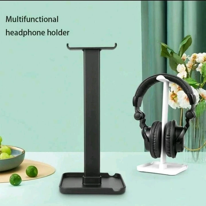 1 Peça Suporte De Fone De Ouvido Com Suporte De Telefone E Tablet, Suporte De Mesa Destacável Para Display. 