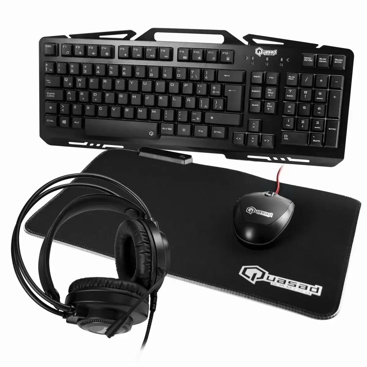 GAMING 4 EN 1 QUASAD TECLADO QGK-330