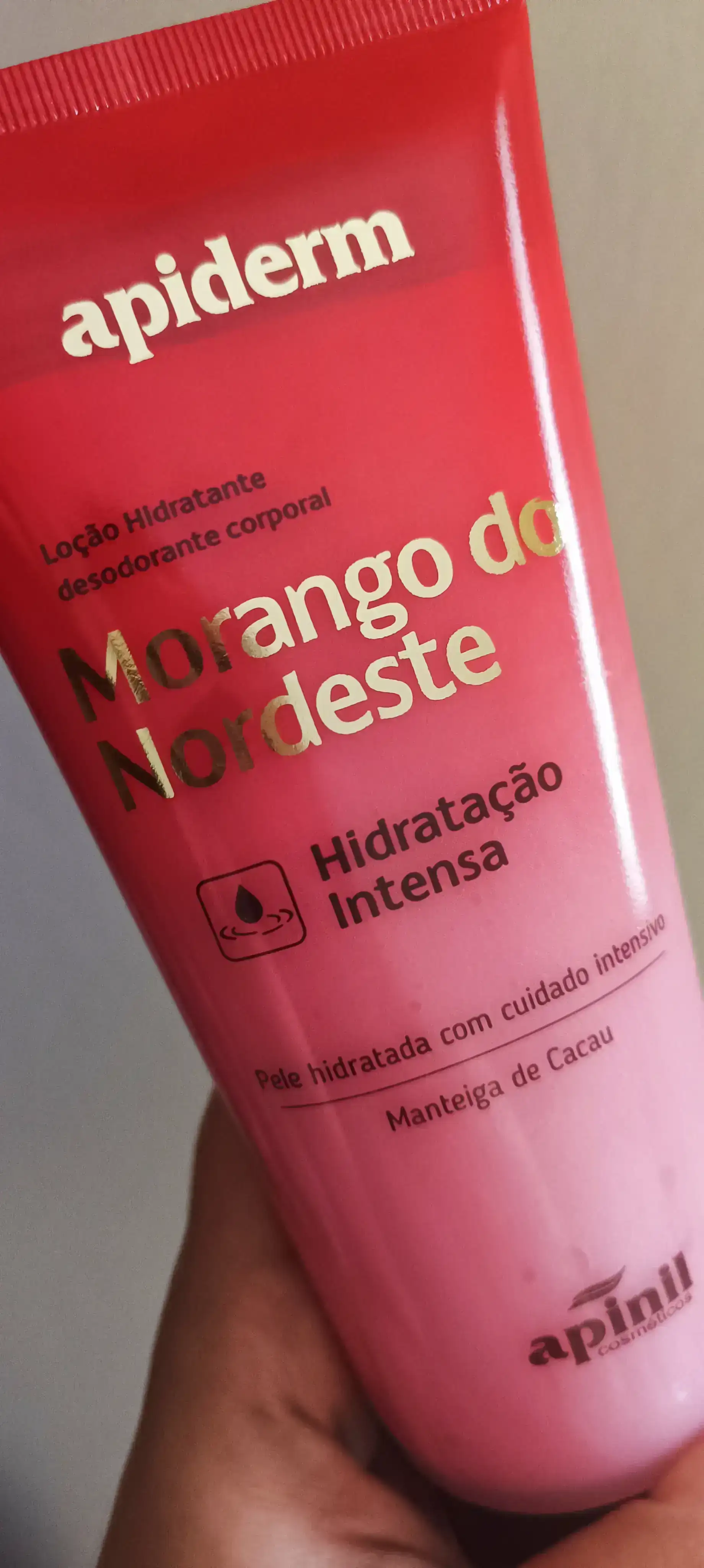 Hidratante corporal Morango do nordeste 