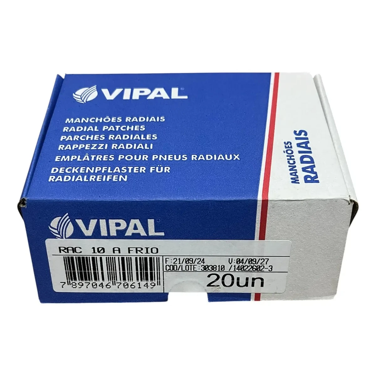 Parche Radial Vipal Rac 10 3
