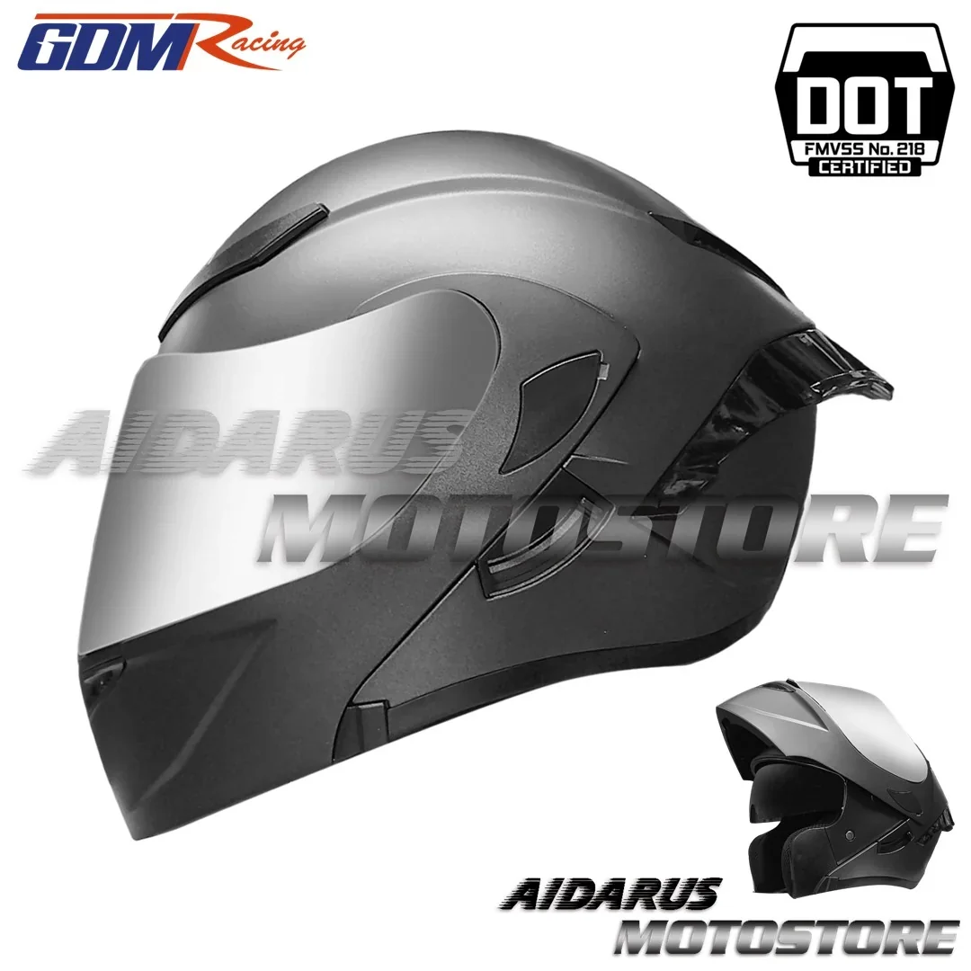 CASCO GDM ABATIBLE 902 GRIS MATE