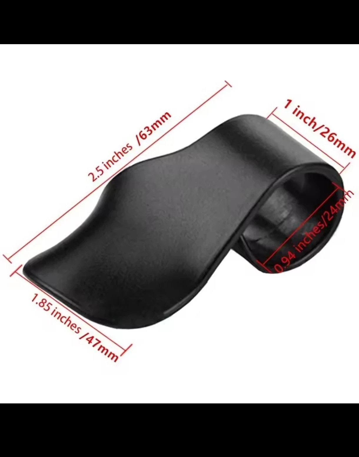 Asistente de Acelerador para Moto - Negro Mate Clásico 5