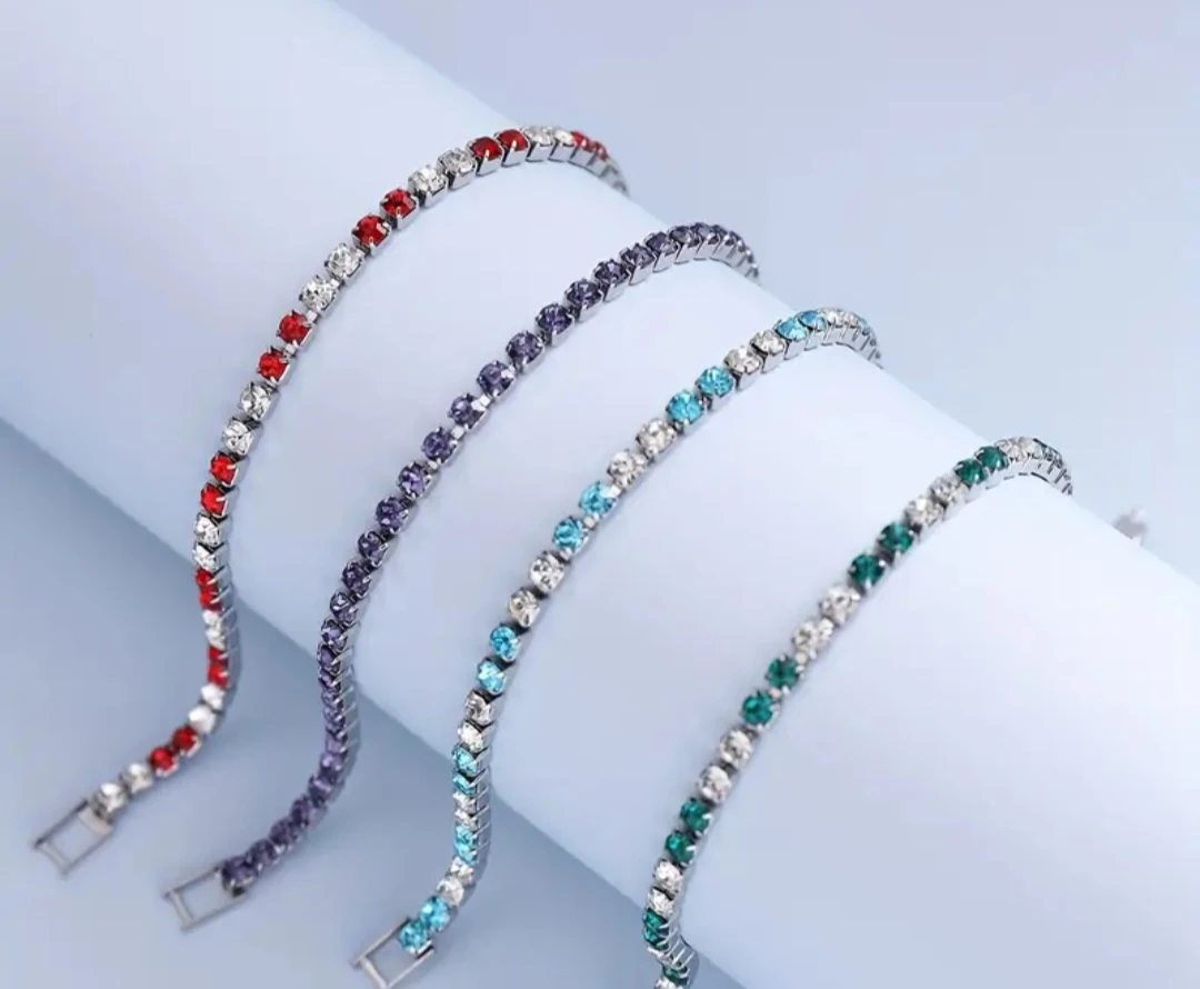 Pulsera Tenis Esmeralda