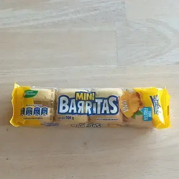 Mini barritas piña 
