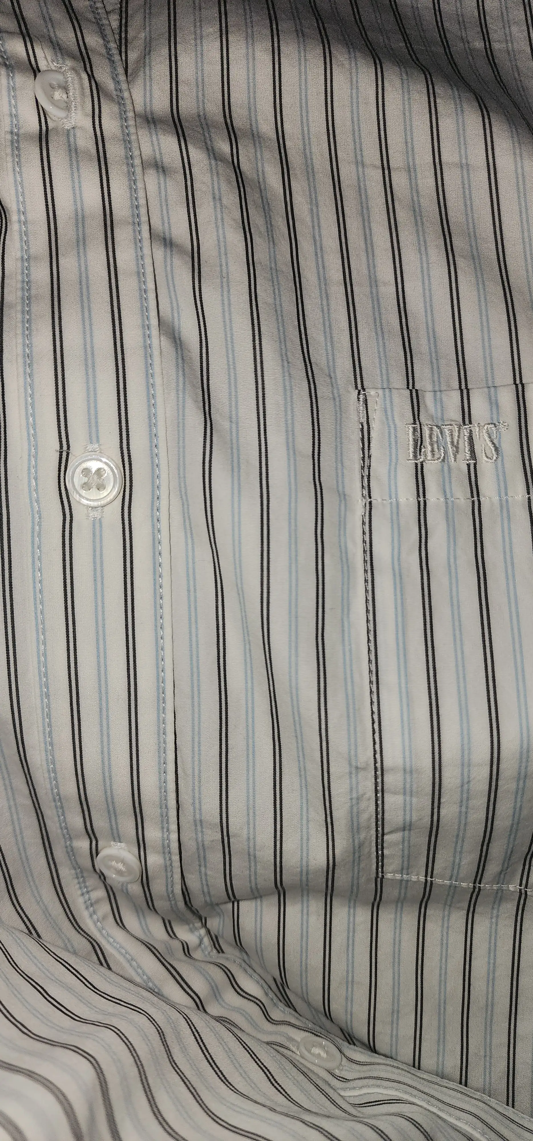 Camisa blanca c/ rayas 3