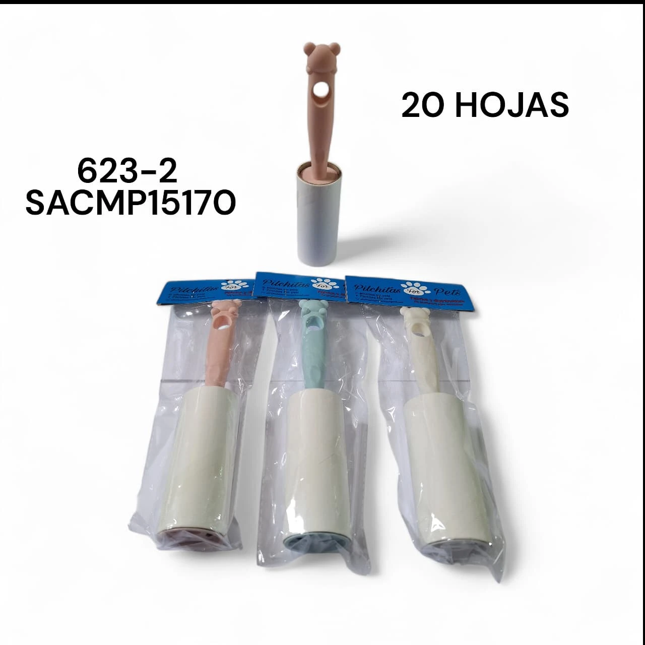ROLLO SACA PELUSA 623-2 20HOJAS