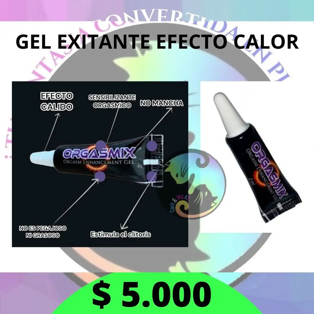 Gel excitante efecto calor
