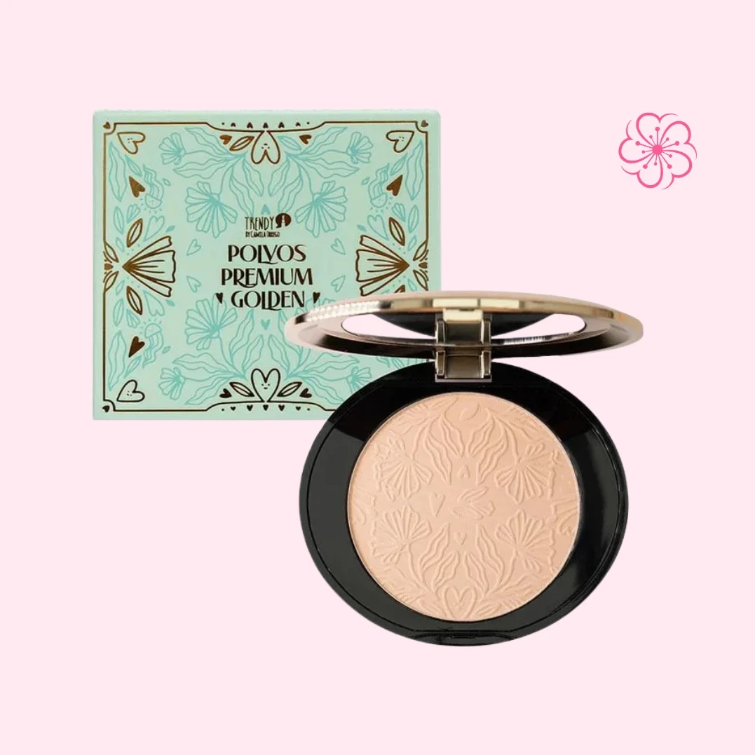Polvo Compacto Golden Trendy