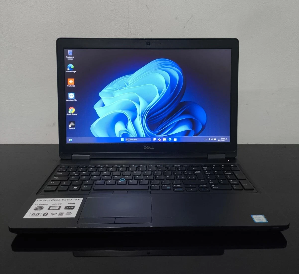 DELL LATITUDE 5590 i7 8650U 256/16GB  15.6" 4