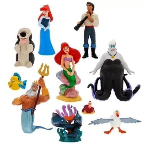 Set de figuras de lujo de La Sirenita 2