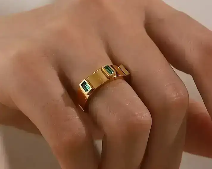 Acero Inoxidable ANILLO  3