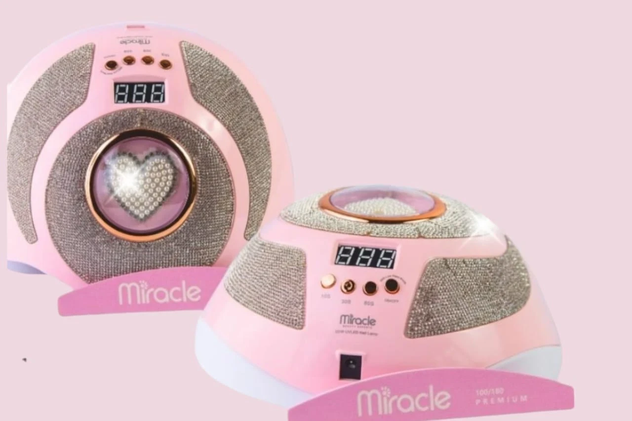 miracle lampara led 120w doble resistencia sensor automatico incluye lima