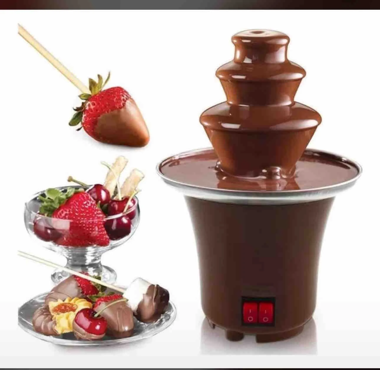 Fuente de chocolate eléctrica  3