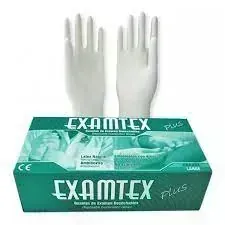 GUANTE LATEX TALL M CJA X 100 UND