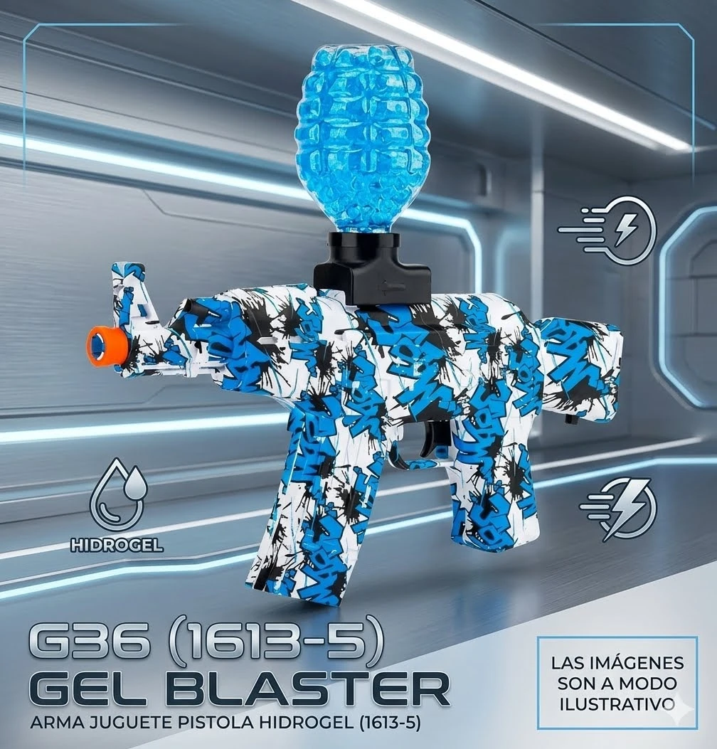 ARMA JUGUETE PISTOLA HIDROGEL