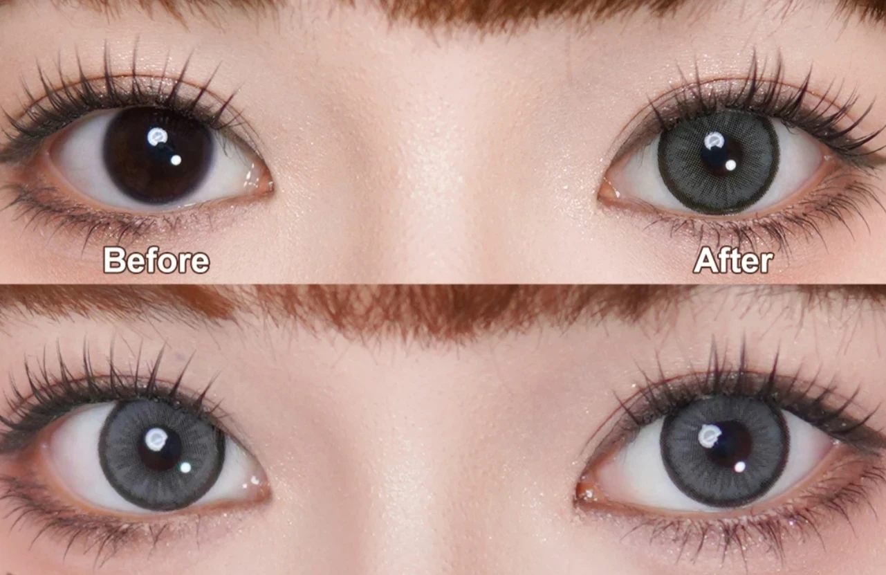 Lentes de contacto - Referencia: Diamond N / Allure Gray - EFECTO MUÑECA  6