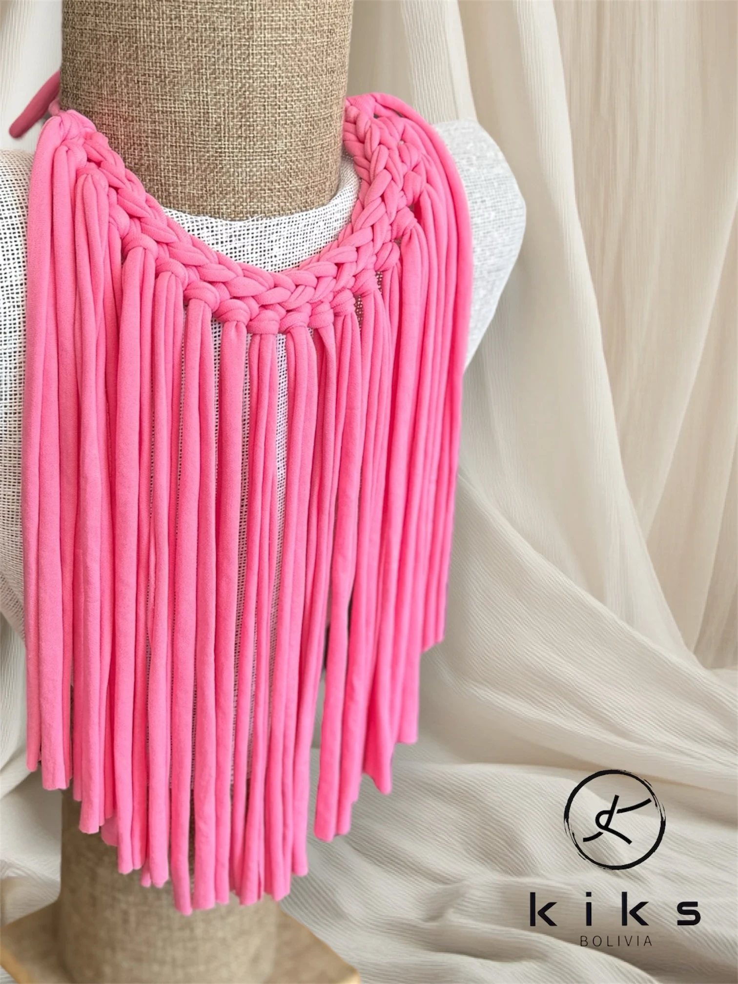 Collar de trapillo Liso