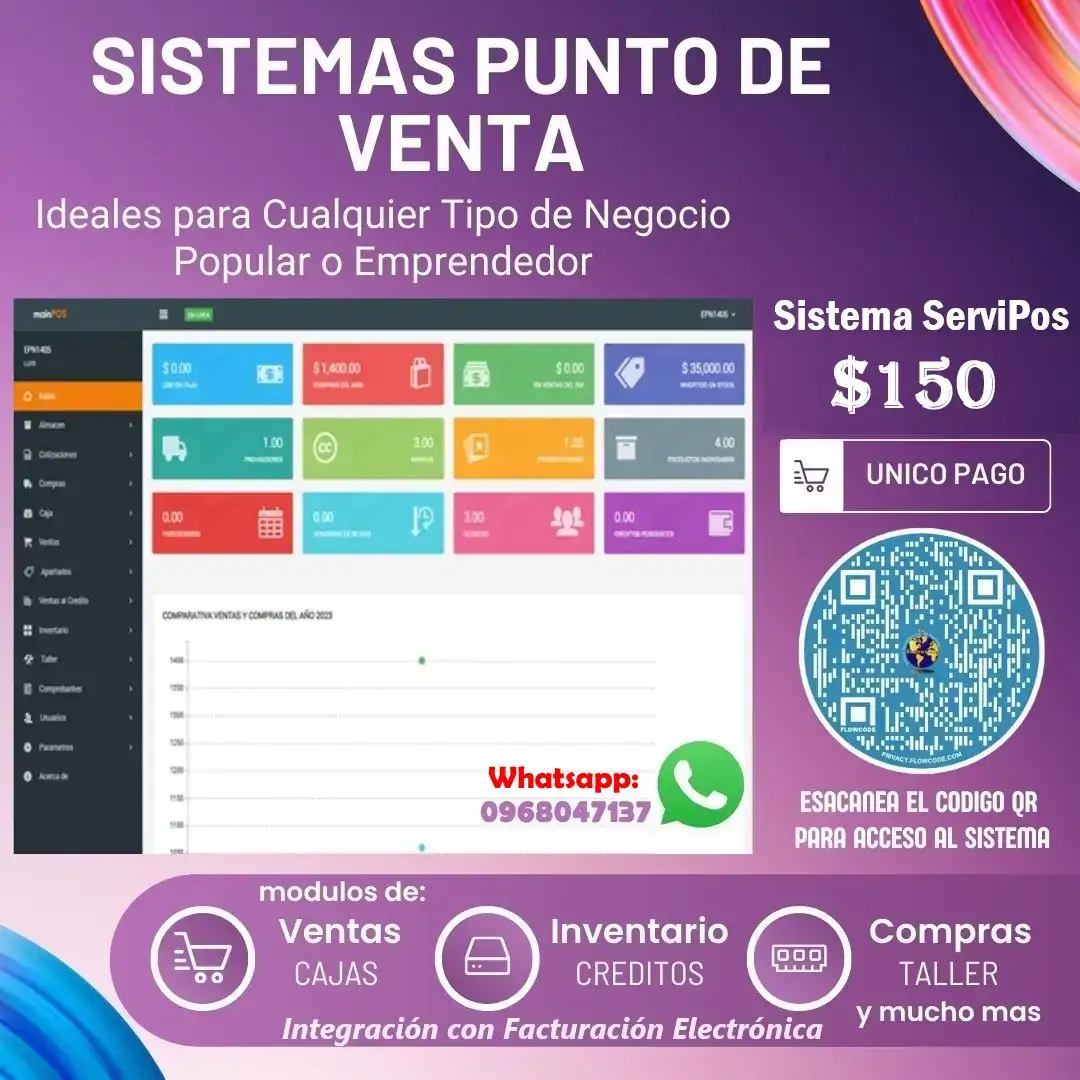 SISTEMA PUNTO DE VENTA SERVIPOS