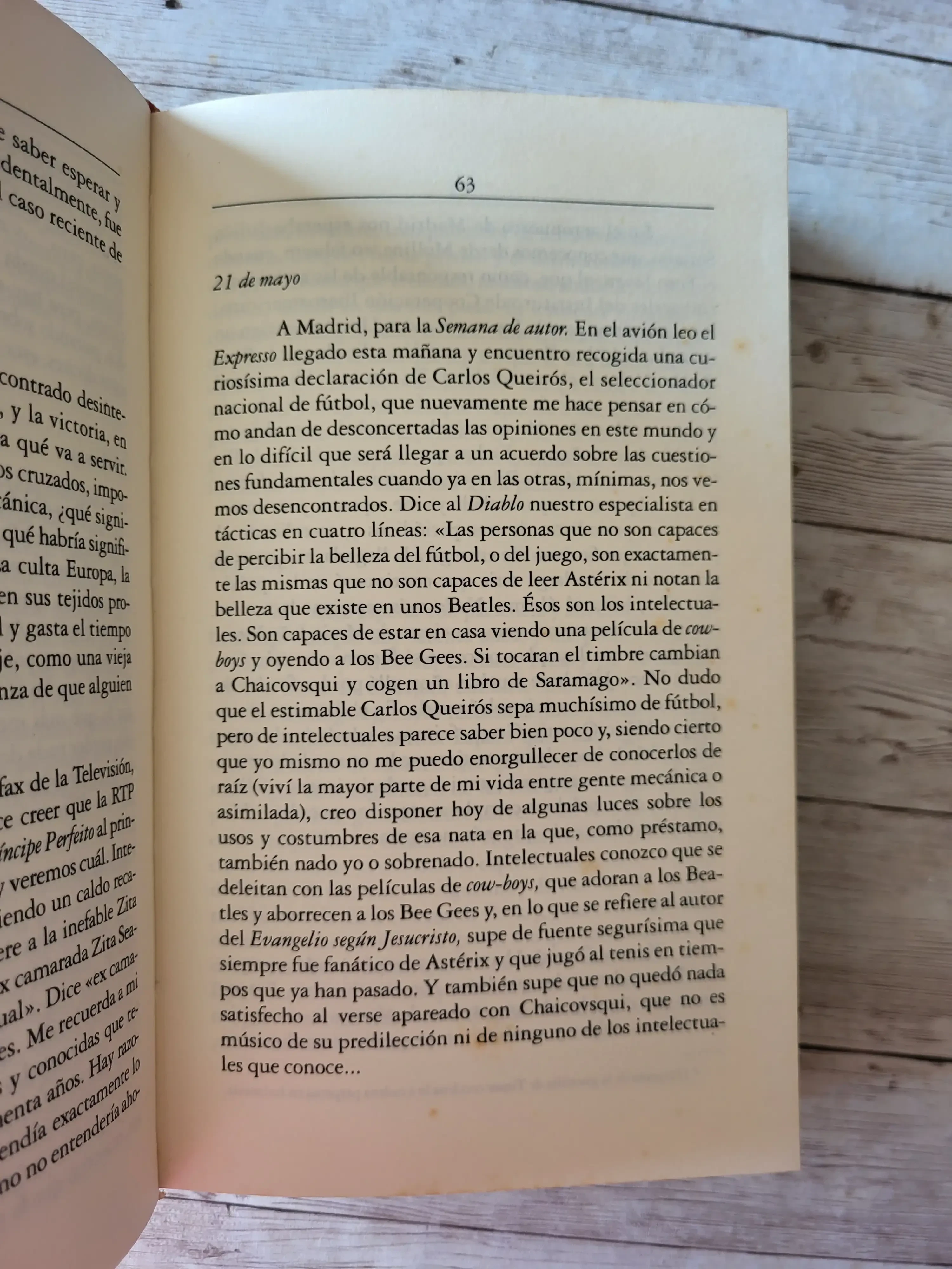 Cuadernos de Lanzarote / José Saramago /Diarios personales 3