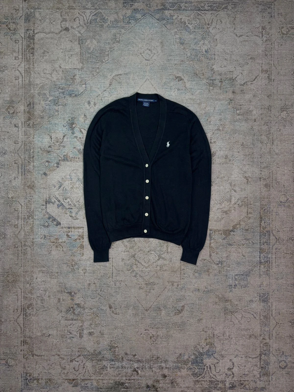 POLO RALPH LAUREN SPORT KNIT BUTTON CARDIGAN 2