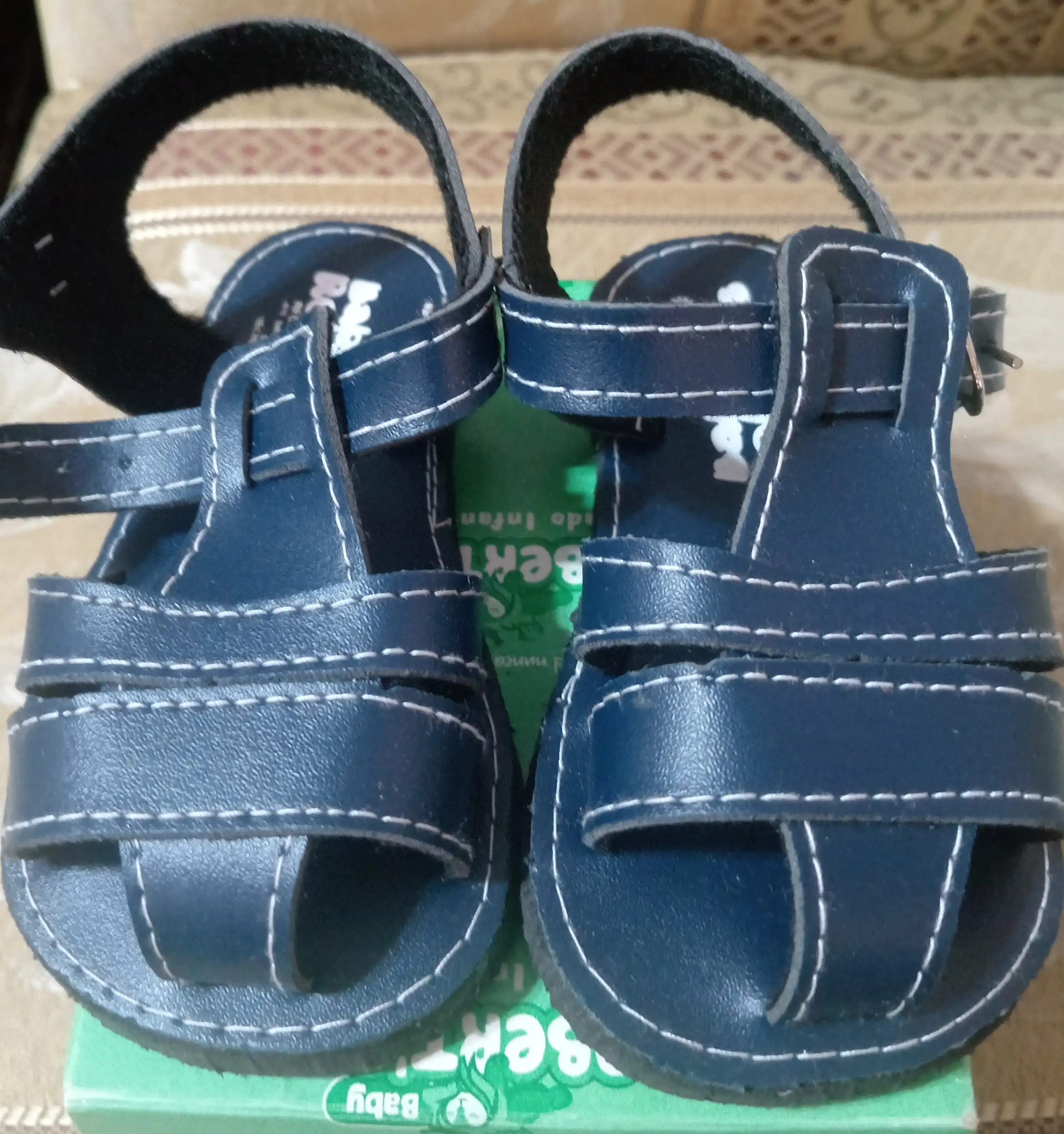Huaraches sandalias para bebé 365 Sintético marino 154 talla 12 