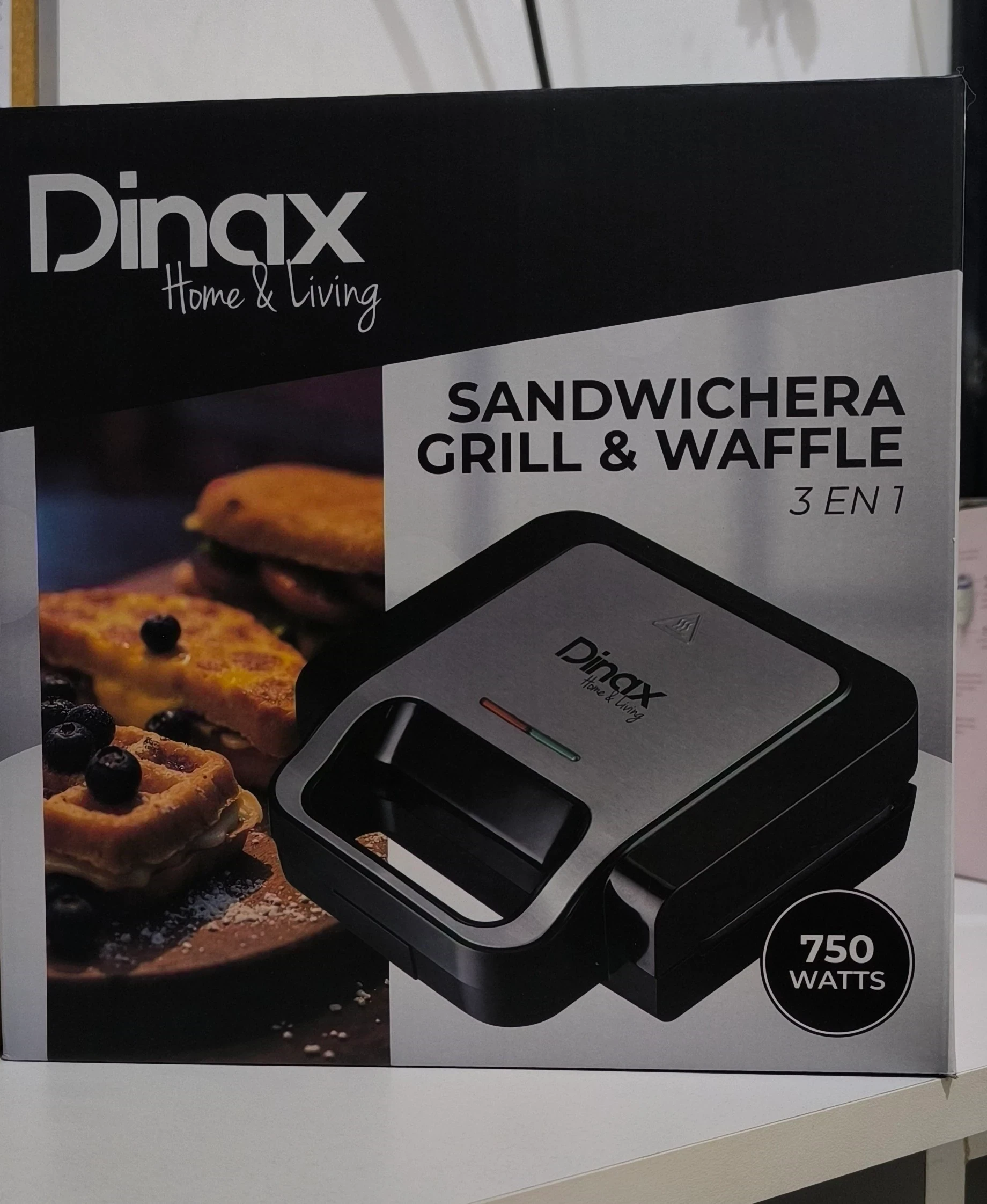 SANDWICHERA DINAX 3 EN 1 