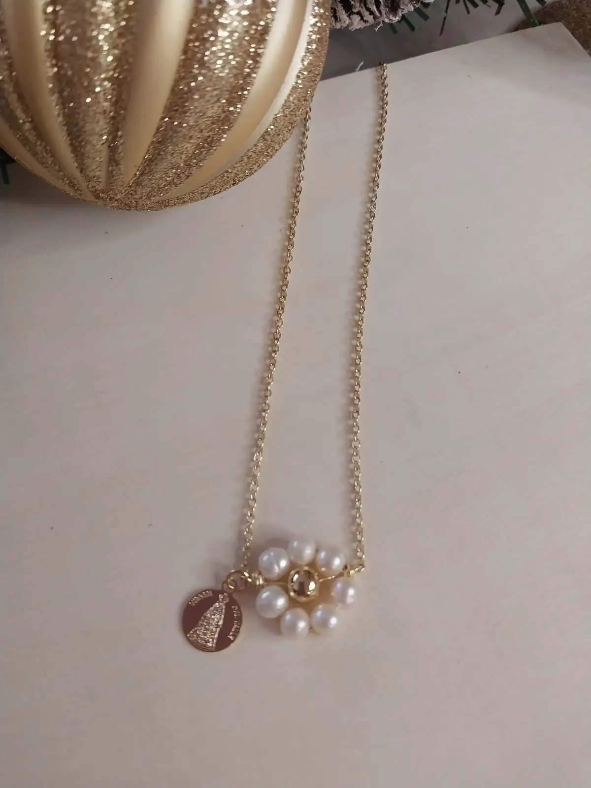 Margarita de Perlas con Virgencita 2
