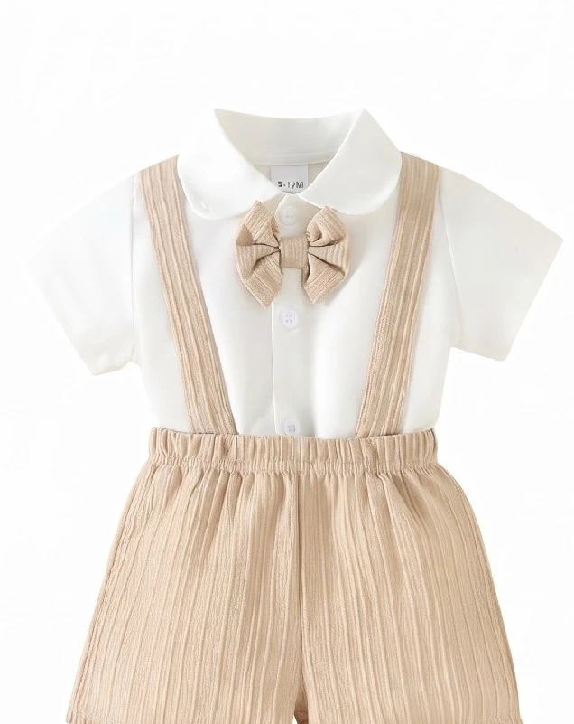 TRAJE CORTO ELEGANTE BEBÉ  2
