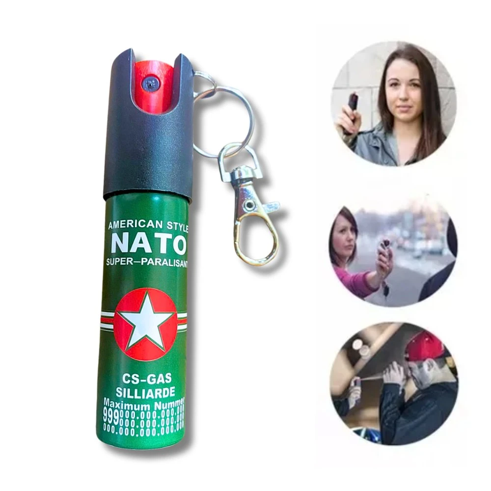 Gas Pimienta Llavero Auto defensa 