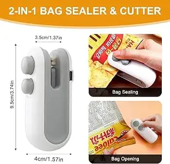 MINI SELLADOR DE BOLSA 🛍️