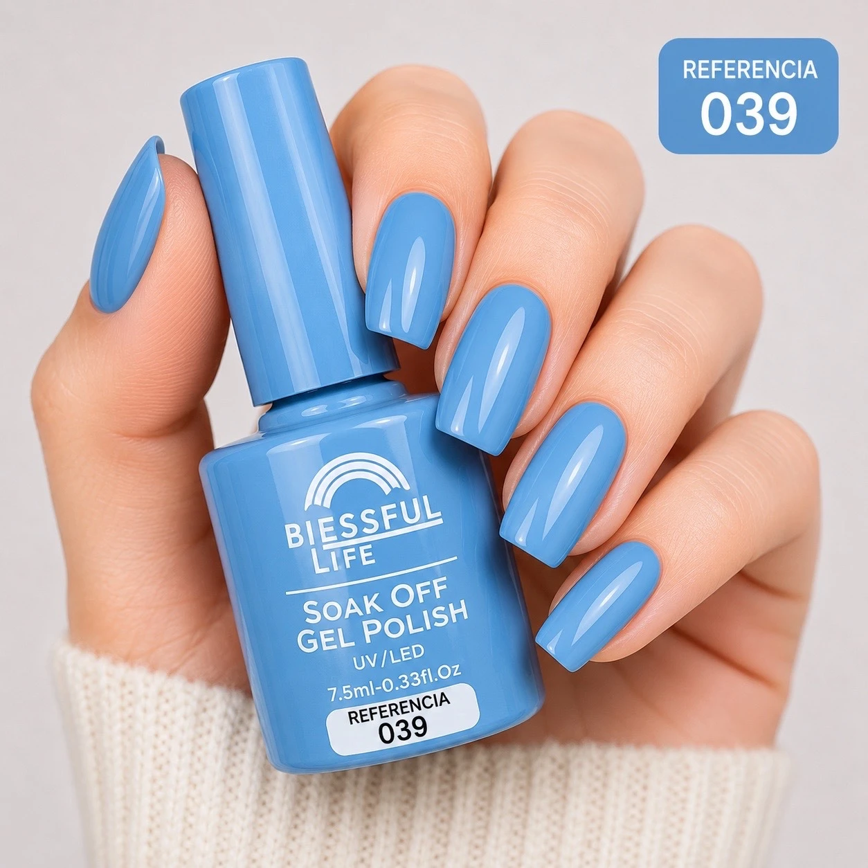 biessful life esmalte semi permanente tono 039