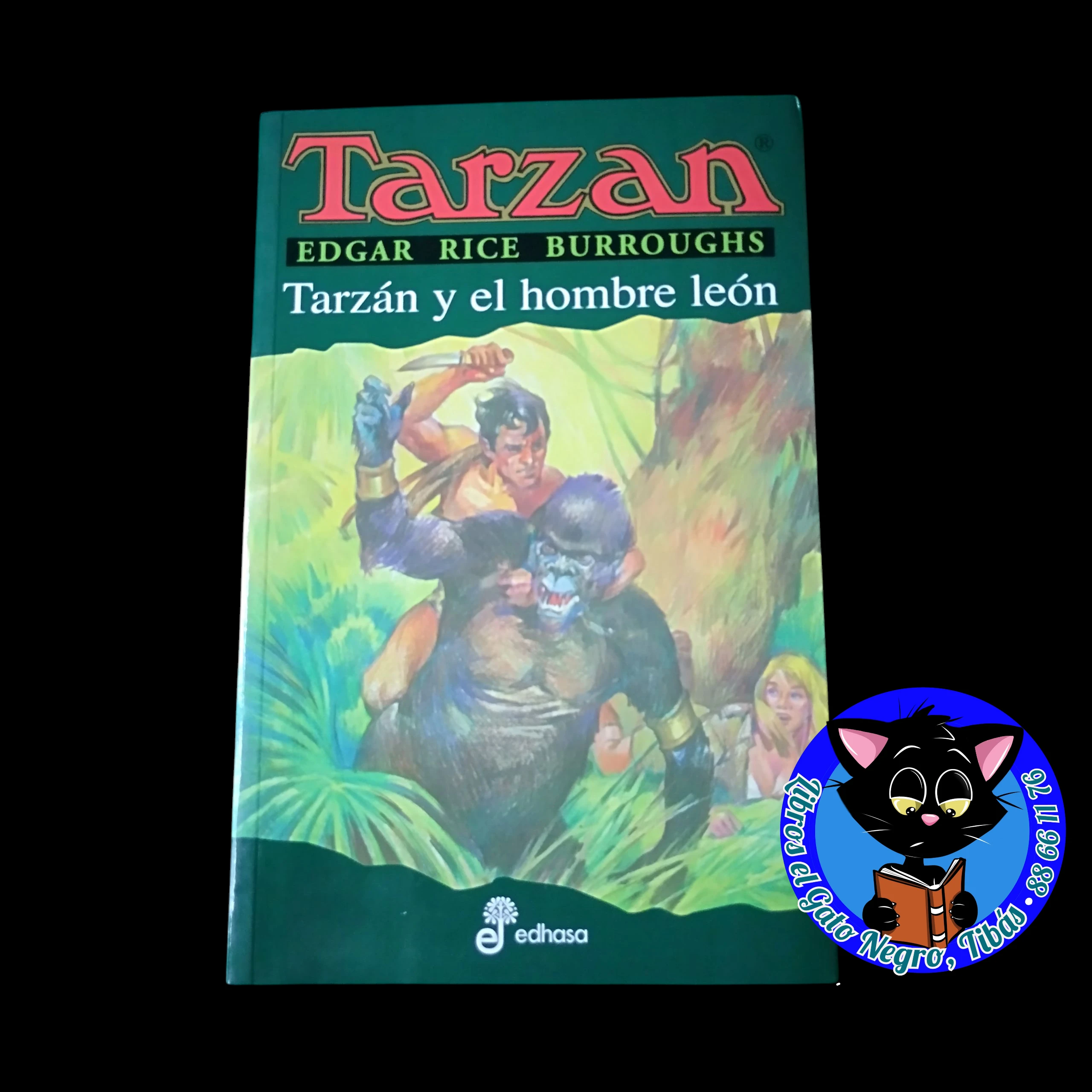 Tarzán y el hombre león Edgar Rice Burroughs nuevo