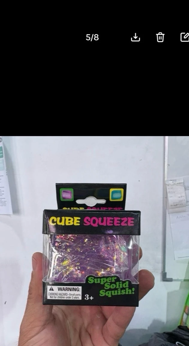 CUBO SQUIZZE CON GLITTER  2