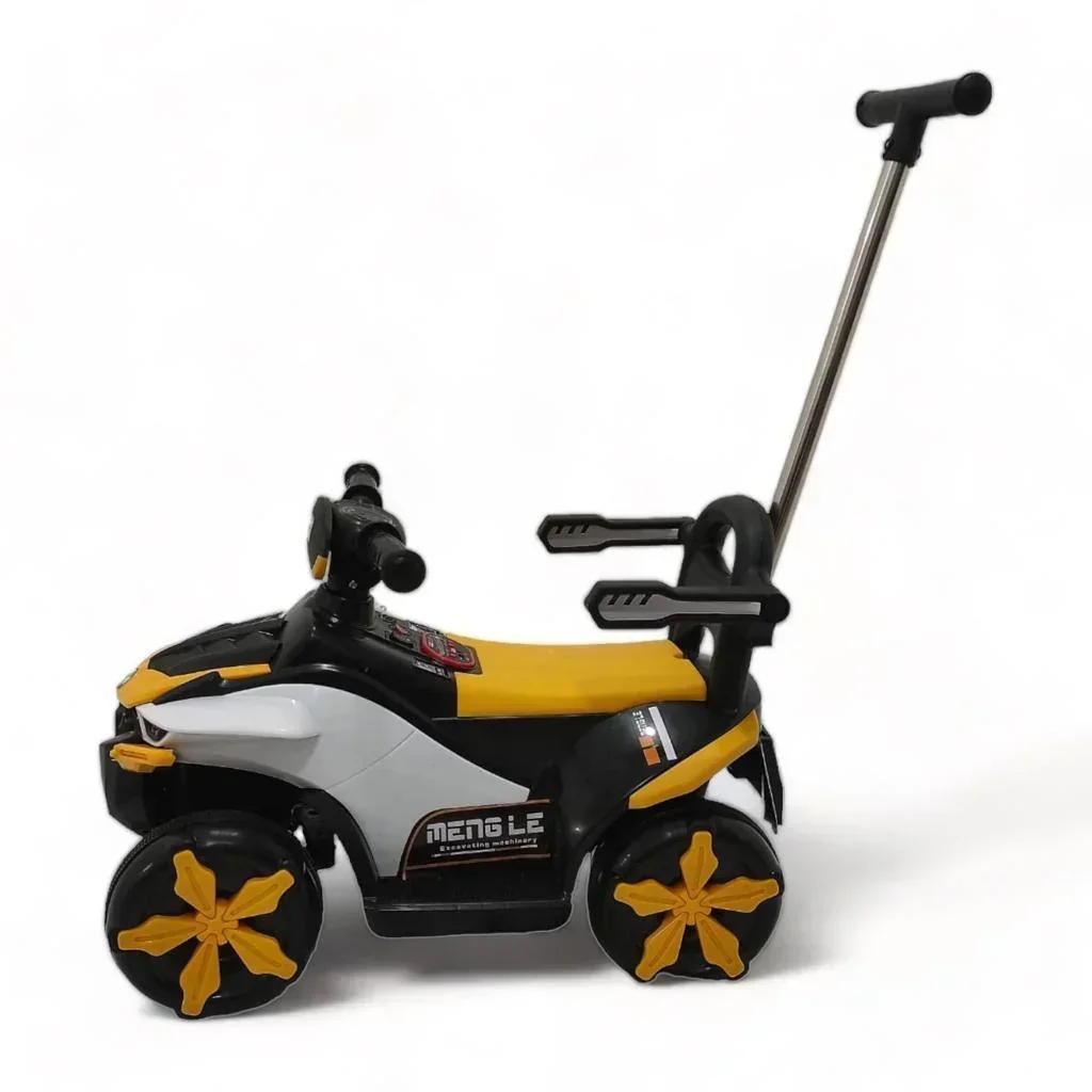 Carro Paseador Eléctrico 3 en 1 C/Remoto Usb 1 a 4 años 8
