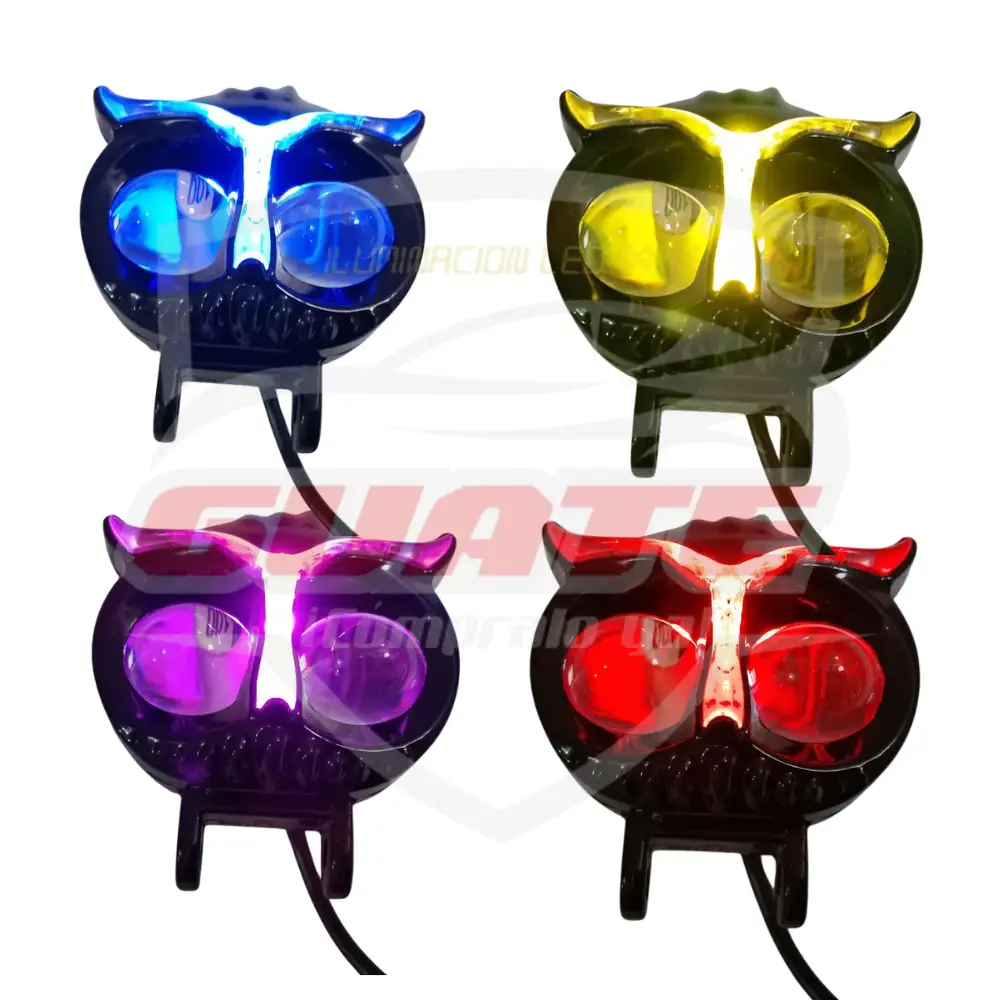 NEBLINERAS BUHO RGB LUZ BLANCA Y AZUL HIELO 4