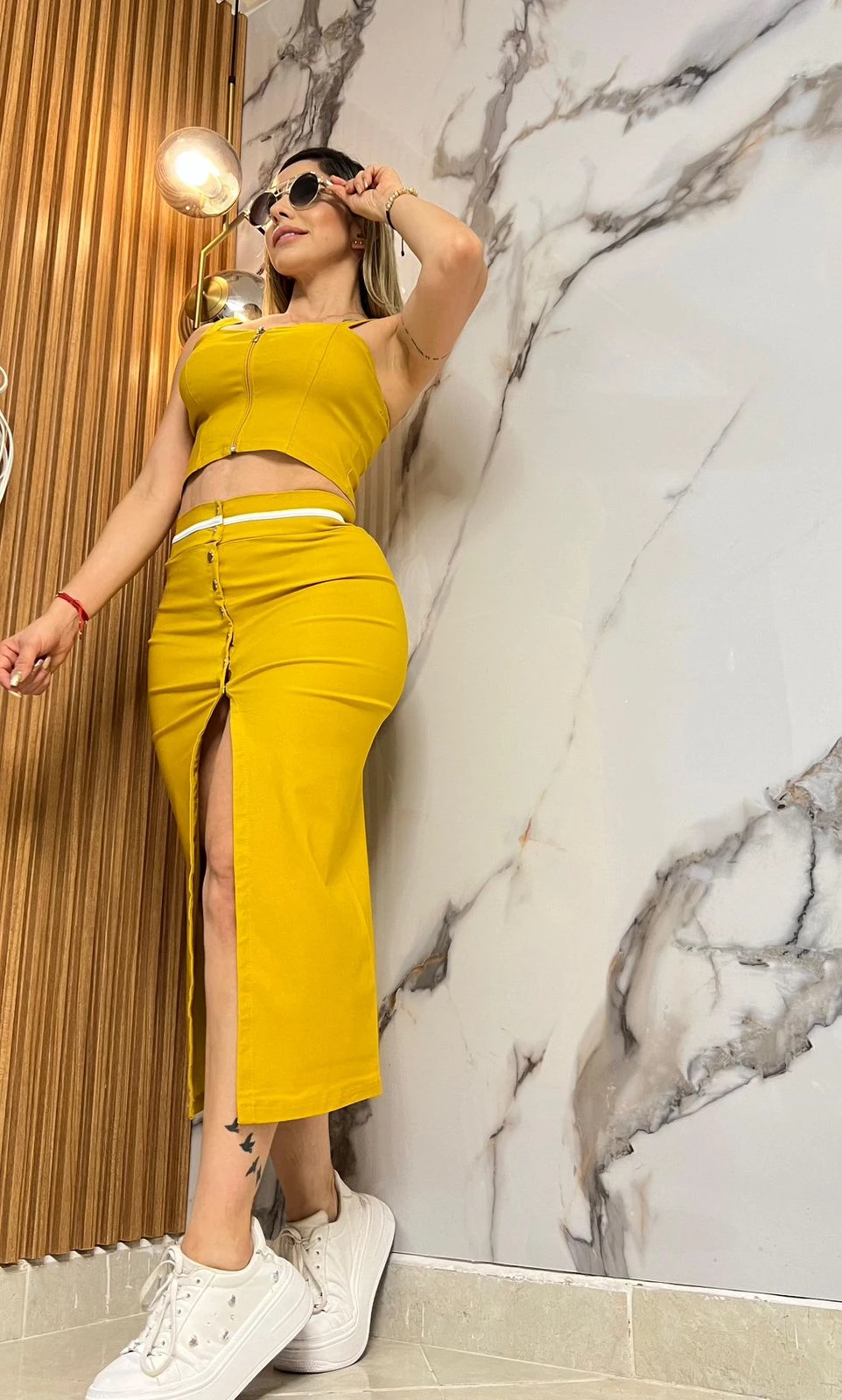 Conjunto falda y blusa para Dama  7