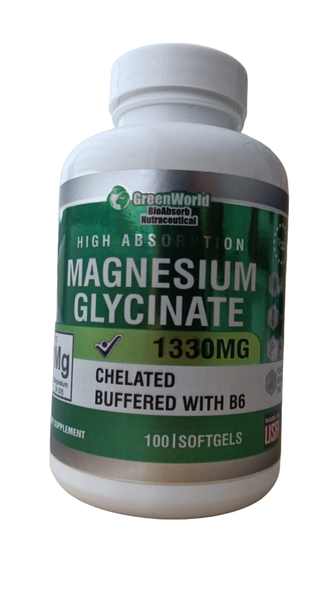 Glicinato De Magnesio 