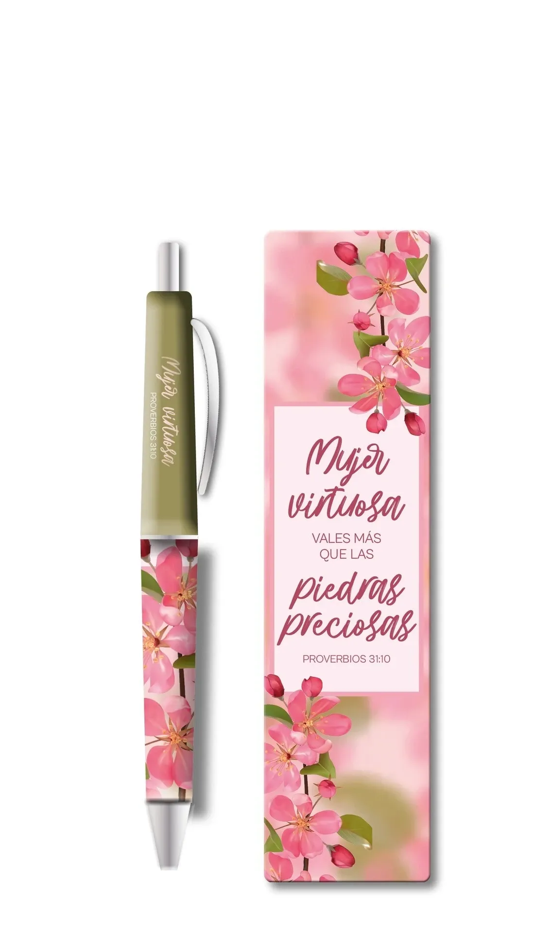Boligrafo con separador Mujer virtuosa 3